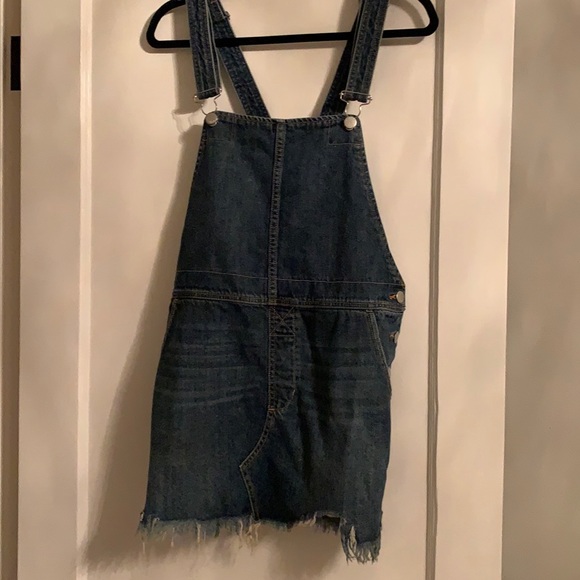 Free People Jean dress size 8 - Picture 1 of 5